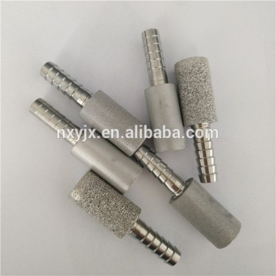 Nesia High Quality 304 316L Stainless Steel Sintered Filter Microporous Gas Sparger