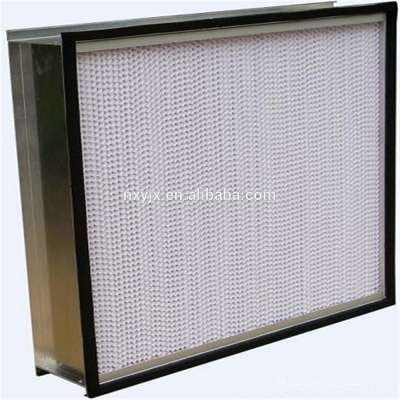 Minipleat Media Ulpa Filter H13 Hepa H14 Washable Hepa Air Filter