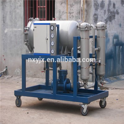 LYC-J series LYC-25J five stage turbine and transformer oil coalescence dehydration purifier