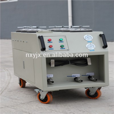 CS-AL series CS-AL-3R 9L/min cabinet type two stage ultra precision Lubricating Oil Recycling Purifier