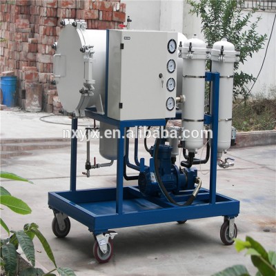 LYC-J series LYC-100J five stage turbine oil coalescence dehydration oil purifier equipment